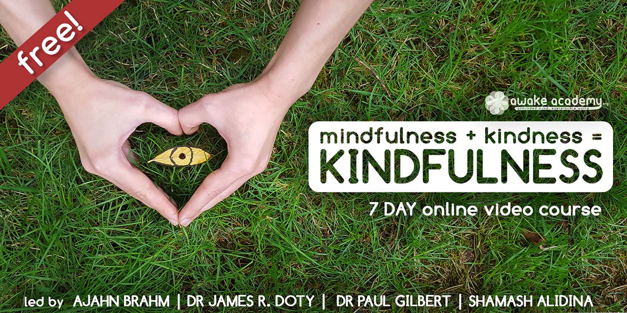 Kindfulness Ajahn Brahm Shamash Alidina James Doty Paul Gilbert